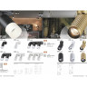 Светильник спот NOVOTECH FLAX 370737 NV-370737